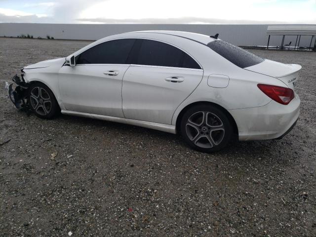 WDDSJ4EB8JN646968 - 2018 MERCEDES-BENZ CLA 250 WHITE photo 2