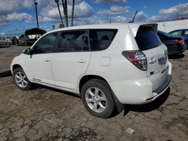 2T3YL4DV0EW002390 - 2014 TOYOTA RAV4 EV WHITE photo 2