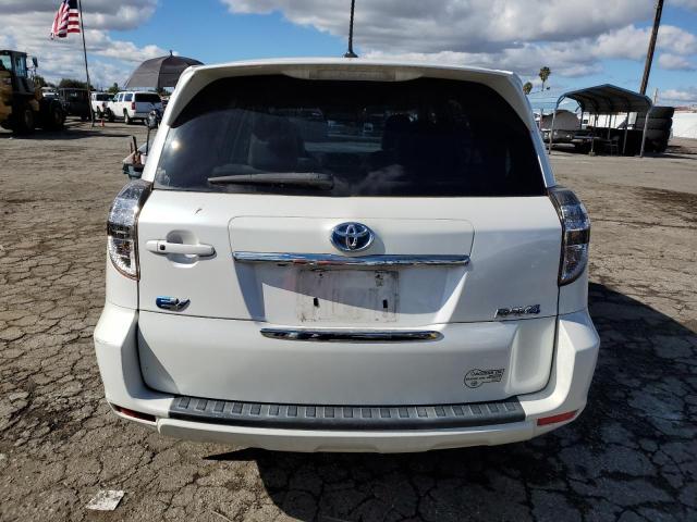 2T3YL4DV0EW002390 - 2014 TOYOTA RAV4 EV WHITE photo 6