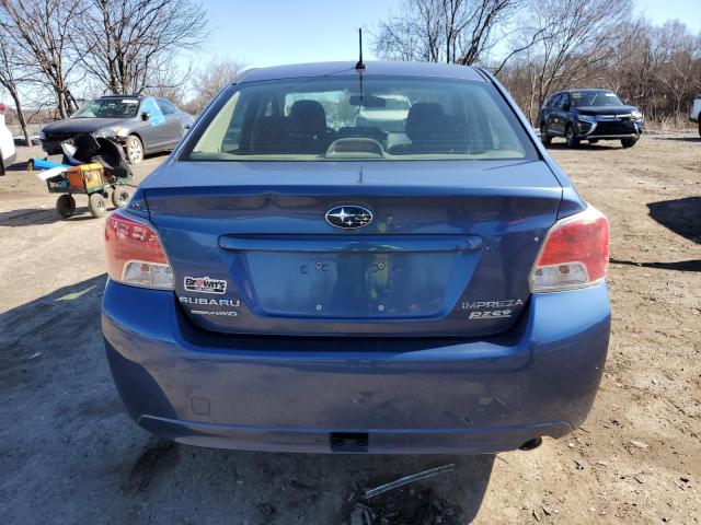 JF1GJAD61DH017418 - 2013 SUBARU IMPREZA PREMIUM BLUE photo 6