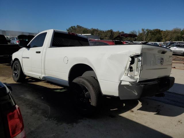 3C6JD6DKXCG128258 - 2012 DODGE RAM 1500 ST WHITE photo 2