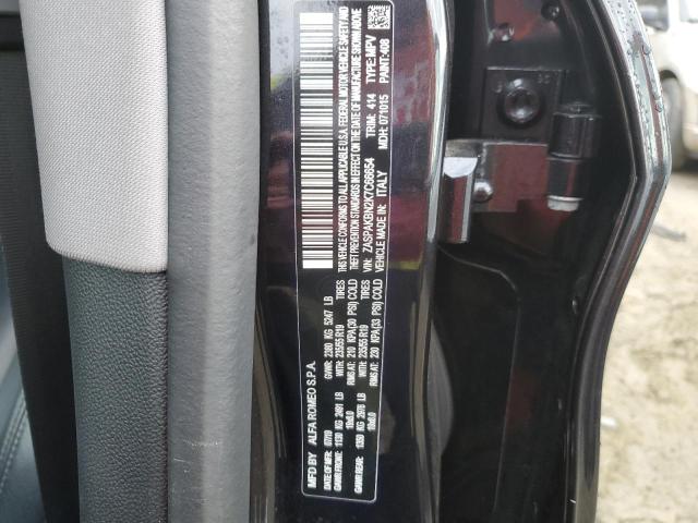 ZASPAKBN2K7C66654 - 2019 ALFA ROMEO STELVIO TI BLACK photo 13