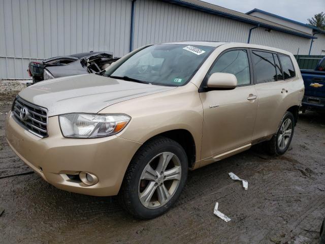 JTEES43A582088132 - 2008 TOYOTA HIGHLANDER SPORT BEIGE photo 1