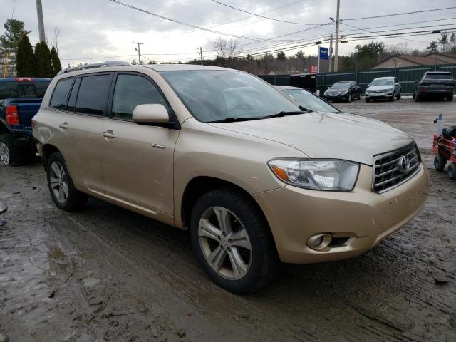 JTEES43A582088132 - 2008 TOYOTA HIGHLANDER SPORT BEIGE photo 4