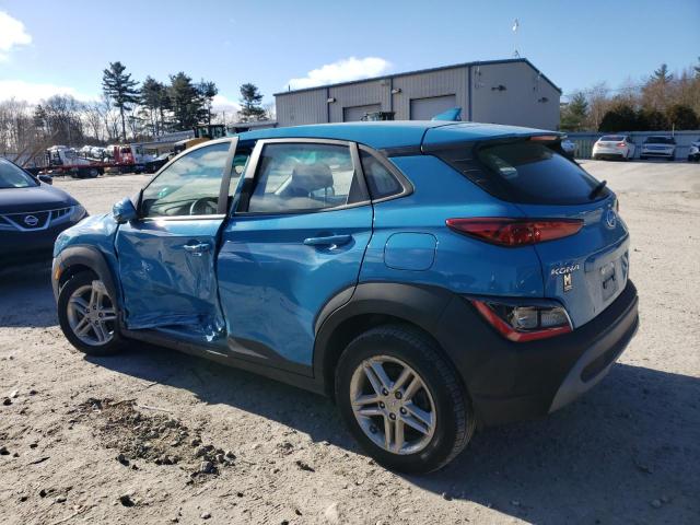 KM8K2CAB4NU798504 - 2022 HYUNDAI KONA SEL BLUE photo 2