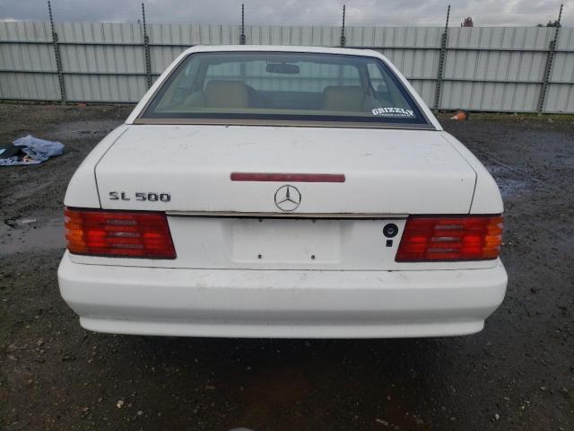 WDBFA67E1SF118584 - 1995 MERCEDES-BENZ SL 500 WHITE photo 6