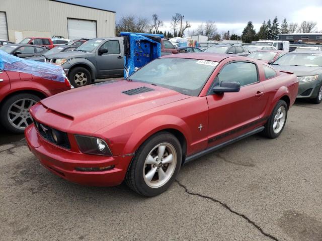 1ZVHT80N985157087 - 2008 FORD MUSTANG RED photo 1