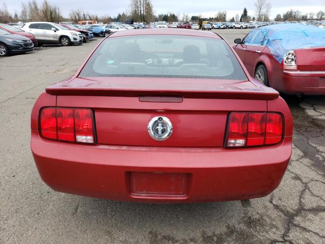 1ZVHT80N985157087 - 2008 FORD MUSTANG RED photo 6