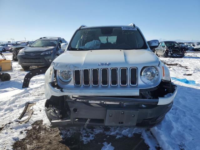 ZACCJBDB9HPE53444 - 2017 JEEP RENEGADE LIMITED WHITE photo 5