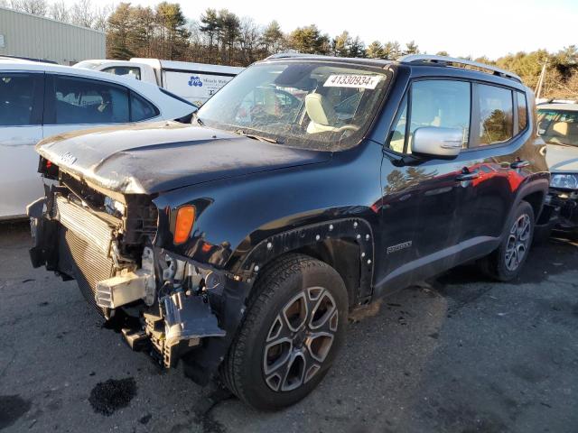 ZACCJBDT8GPE14786 - 2016 JEEP RENEGADE LIMITED BLACK photo 1