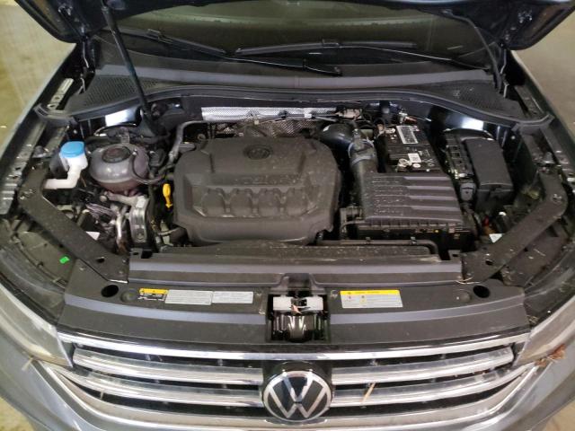 3VV0B7AX3NM120122 - 2022 VOLKSWAGEN TIGUAN S GRAY photo 11