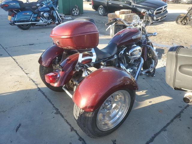 1HD1CX3168K422457 - 2008 HARLEY-DAVIDSON XL1200 L BURGUNDY photo 4