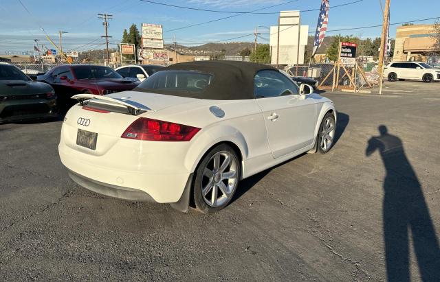 TRUMF38J481029768 - 2008 AUDI TT 2.0T WHITE photo 4