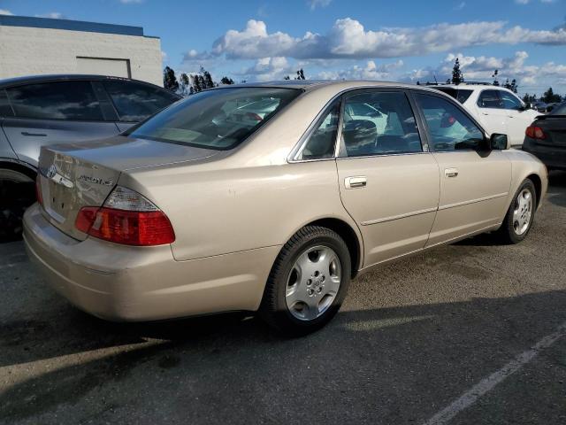 4T1BF28B73U335189 - 2003 TOYOTA AVALON XL TAN photo 3