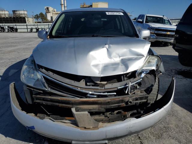 3N1BC1CP9CK807938 - 2012 NISSAN VERSA S SILVER photo 5