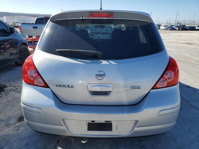 3N1BC1CP9CK807938 - 2012 NISSAN VERSA S SILVER photo 6