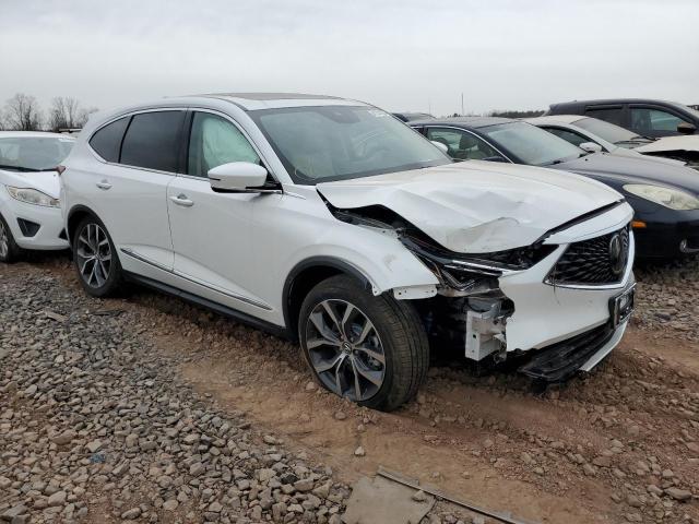 5J8YE1H40PL013052 - 2023 ACURA MDX TECHNOLOGY WHITE photo 4