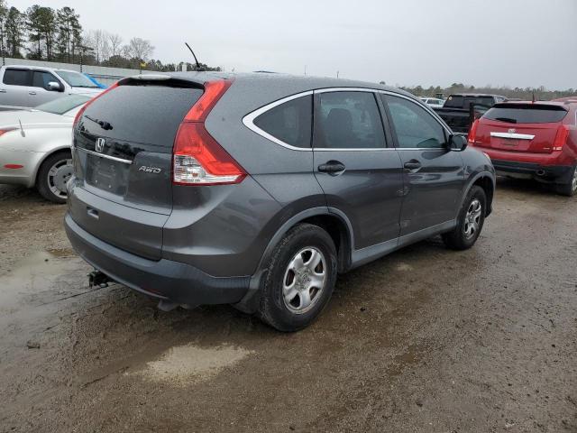 2HKRM4H30DH657567 - 2013 HONDA CR-V LX GRAY photo 3