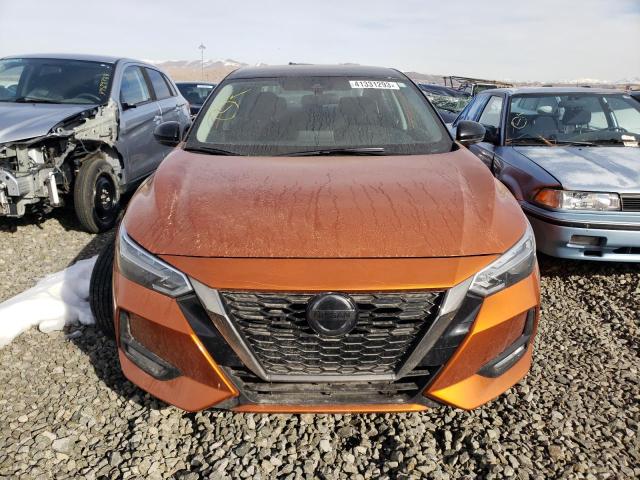 3N1AB8DV7NY295567 - 2022 NISSAN SENTRA SR ORANGE photo 5