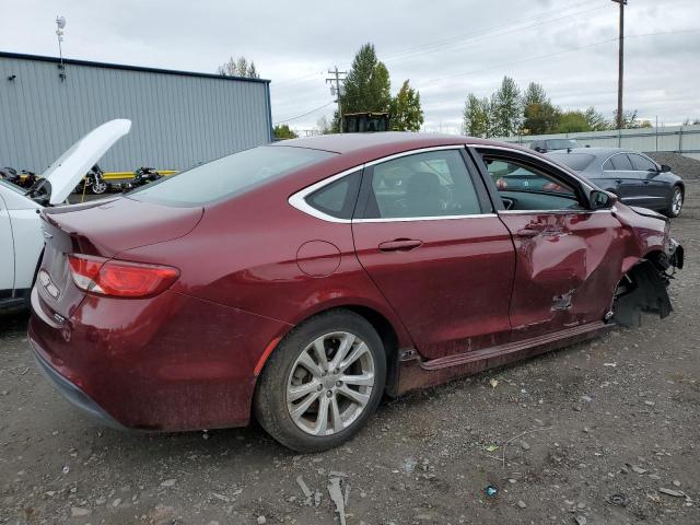 1C3CCCFB3GN186150 - 2016 CHRYSLER 200 LX BURGUNDY photo 3