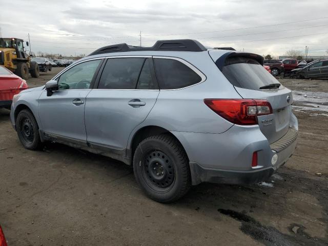 4S4BSBHCXF3227342 - 2015 SUBARU OUTBACK 2.5I PREMIUM SILVER photo 2