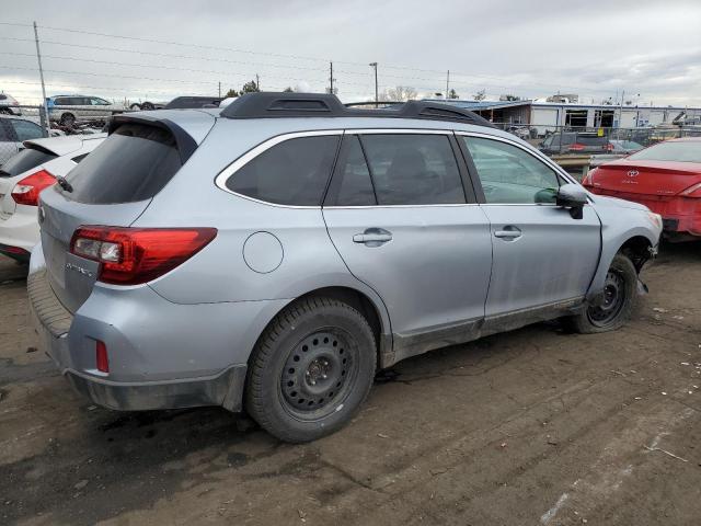 4S4BSBHCXF3227342 - 2015 SUBARU OUTBACK 2.5I PREMIUM SILVER photo 3