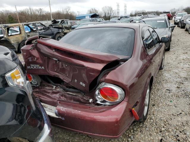 JN1DA31D63T515057 - 2003 NISSAN MAXIMA GLE MAROON photo 6