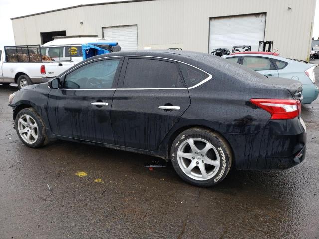 3N1AB7AP7HY369574 - 2017 NISSAN SENTRA S BLACK photo 2