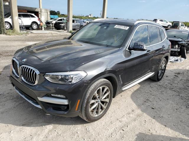 5UXTR7C5XKLF31020 - 2019 BMW X3 SDRIVE30I BLACK photo 1