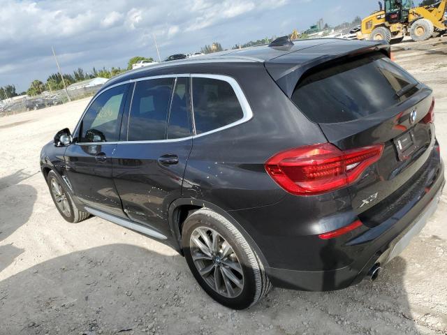 5UXTR7C5XKLF31020 - 2019 BMW X3 SDRIVE30I BLACK photo 2