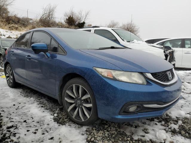 19XFB2F90EE212790 - 2014 HONDA CIVIC EXL BLUE photo 4