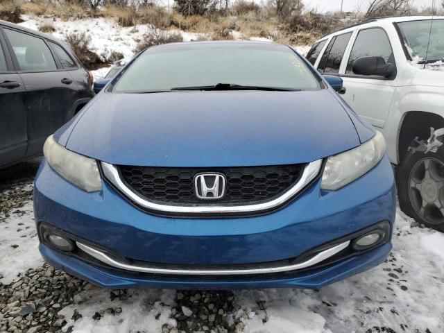19XFB2F90EE212790 - 2014 HONDA CIVIC EXL ლურჯი ფოტო 5