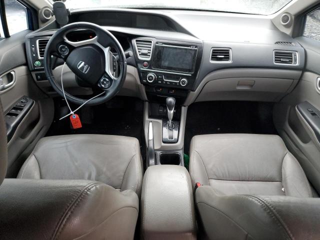 19XFB2F90EE212790 - 2014 HONDA CIVIC EXL ლურჯი ფოტო 8