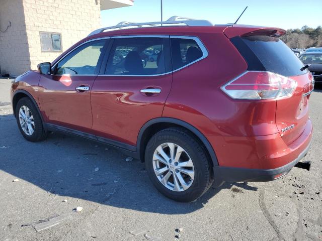 5N1AT2MV3GC815004 - 2016 NISSAN ROGUE S RED photo 2