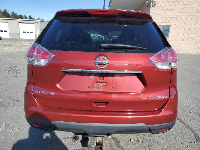 5N1AT2MV3GC815004 - 2016 NISSAN ROGUE S RED photo 6