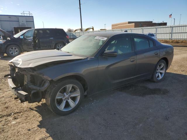 2C3CDXHG0HH569261 - 2017 DODGE CHARGER SXT GRAY photo 1