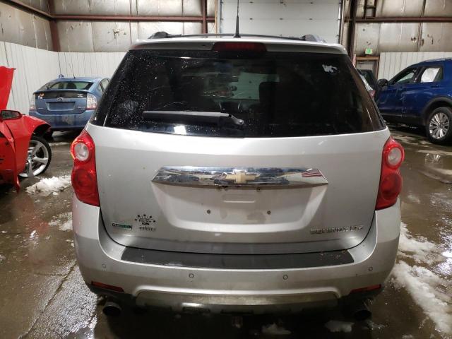 2CNFLGE59B6258442 - 2011 CHEVROLET EQUINOX LTZ SILVER photo 6