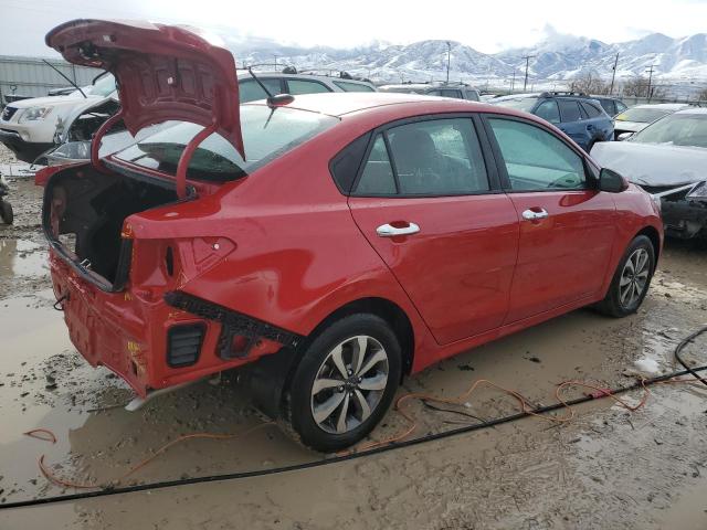 3KPA24AD4PE574061 - 2023 KIA RIO LX RED photo 3