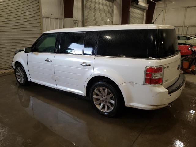 2FMHK6CC1ABA90745 - 2010 FORD FLEX SEL WHITE photo 2