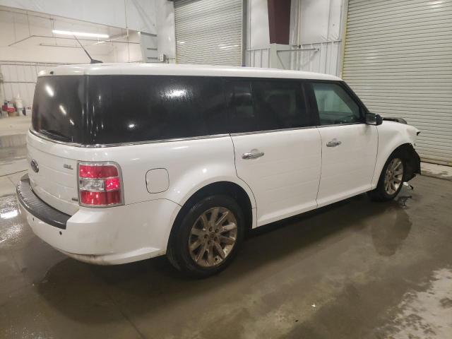 2FMHK6CC1ABA90745 - 2010 FORD FLEX SEL WHITE photo 3