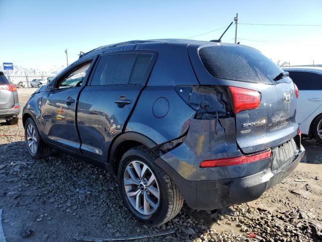 KNDPBCACXE7558083 - 2014 KIA SPORTAGE LX BLUE photo 2