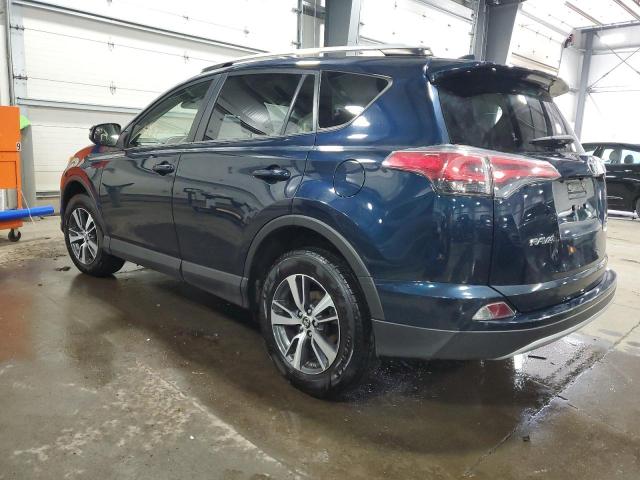 JTMRFREV2HJ112707 - 2017 TOYOTA RAV4 XLE BLUE photo 2