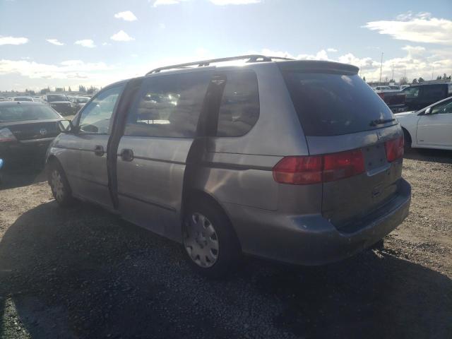 2HKRL1853XH525362 - 1999 HONDA ODYSSEY LX GRAY photo 2