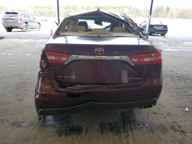 4T1BK1EB9DU049615 - 2013 TOYOTA AVALON BASE 勃艮第红 照片 6