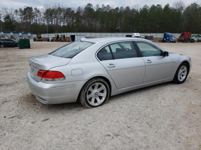 WBAHN83588DT77526 - 2008 BMW 750 LI SILVER photo 3