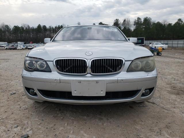 WBAHN83588DT77526 - 2008 BMW 750 LI SILVER photo 5