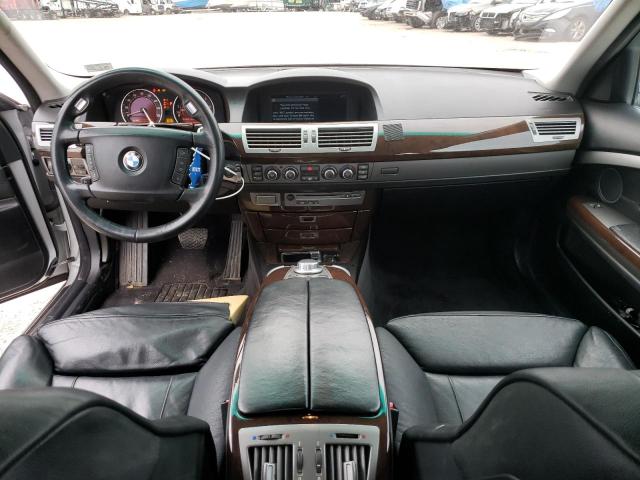 WBAHN83588DT77526 - 2008 BMW 750 LI SILVER photo 8