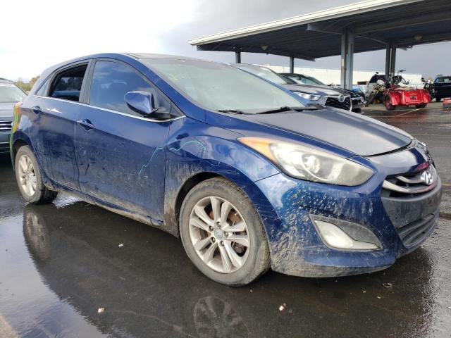 KMHD35LE9DU032386 - 2013 HYUNDAI ELANTRA GT BLUE photo 4