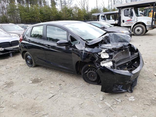 JHMGK5H58HS009551 - 2017 HONDA FIT LX BLACK photo 4