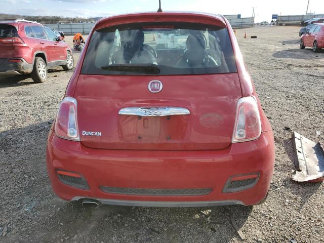 3C3CFFBR9FT623529 - 2015 FIAT 500 SPORT RED photo 6